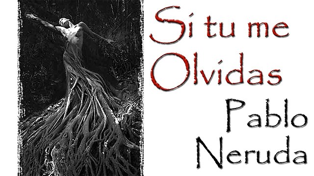 Si tu me olvidas