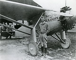 Charles Lindbergh Completes Solo Flight Across Atlantic