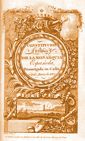 CONSTITUCIÓN DE CÁDIZ
