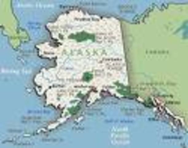 United states buys Alaska for 7.2 million