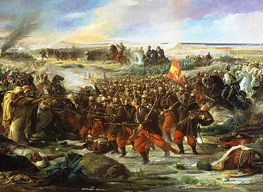 Inicio de la guerra de África.