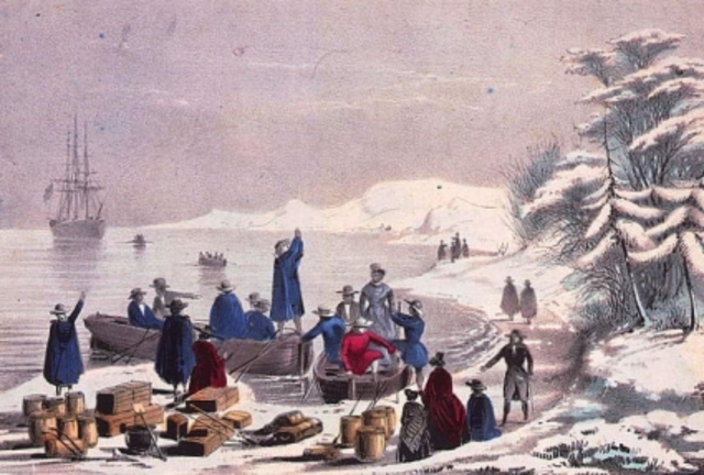 New England Puritans and Pilgrims