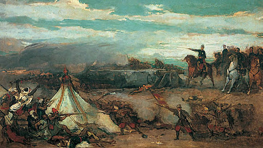 Fin de la guerra de África.