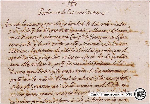 Carta Franciscana