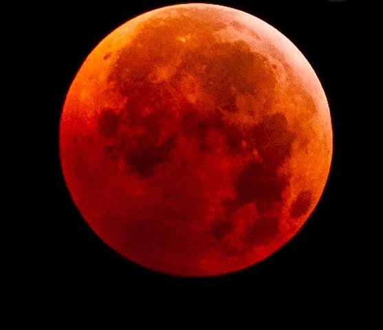 Aprašytas mėnulio užtemimas