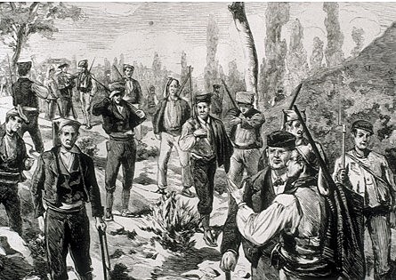 Fin de la segunda guerra carlista.