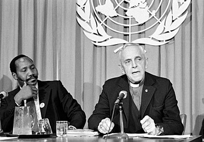 South Africa is expelled from the U.N. because of apartheid