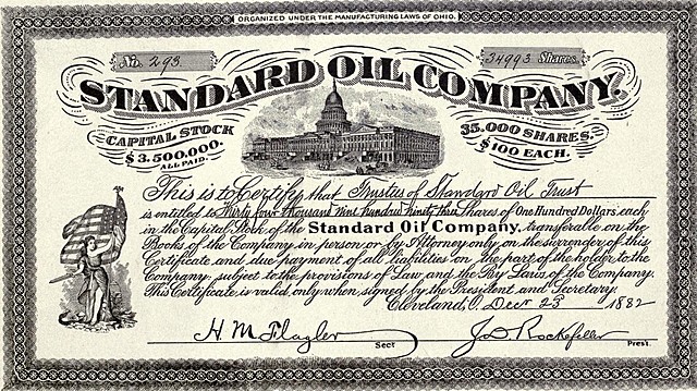 John D. Rockefeller Created Standard Oil