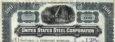 J.P. Morgan Founds U.S. Steel
