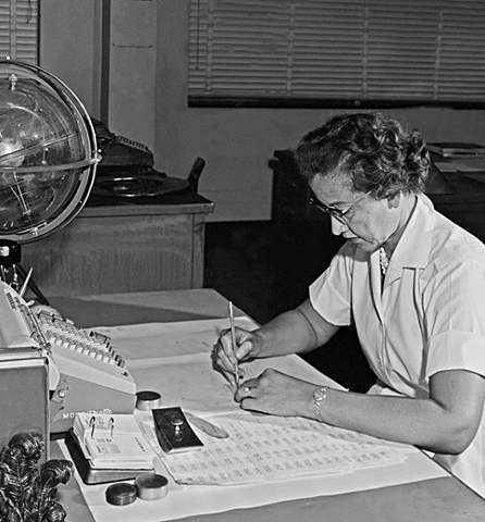 Assunto il primo gruppo di computer umani femminili