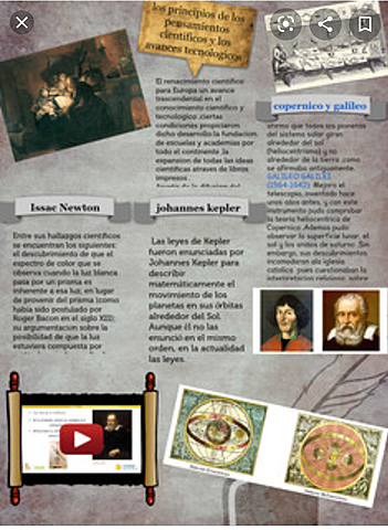 Los principios de los pensamientos científicos y los avances tecnologicos