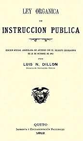 Ley Orgánica de Educación de 1912