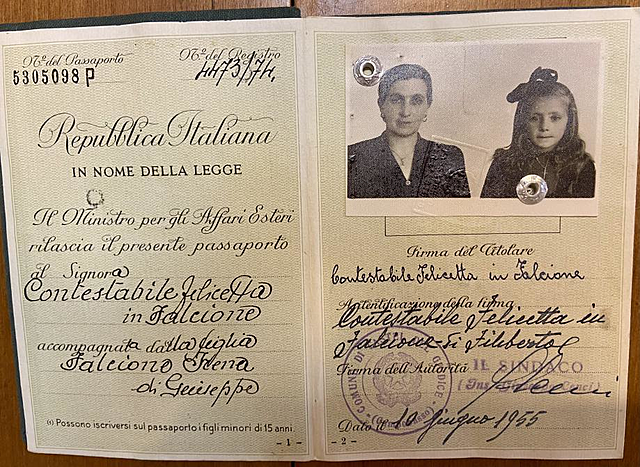 Giuseppe Immigrated to America