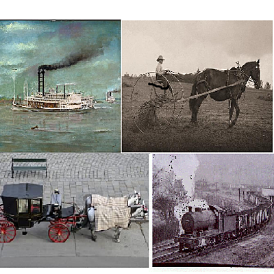 Timeline: TRANSPORTATION of Industrial Revolution