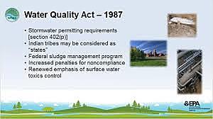 Water Quality Control Act