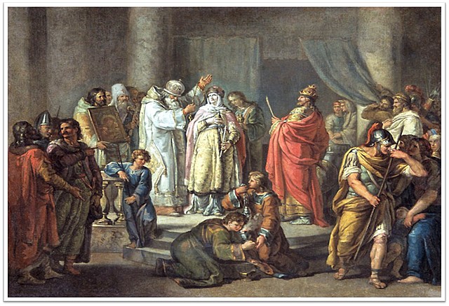 Βάπτιση Όλγας στην Πόλη