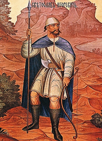 Υποταγή χαγανάτου Χαζάρων από Σβιατοσλάβο