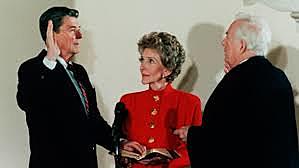 Reagan addresses Parliament in England