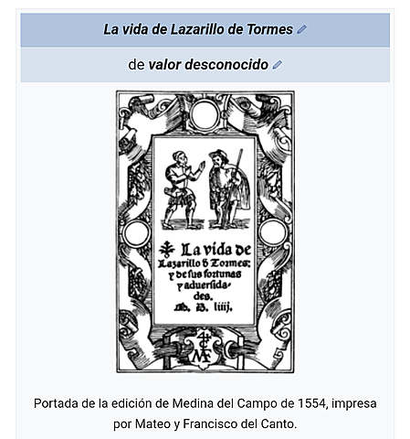 Lazarillo de tormes