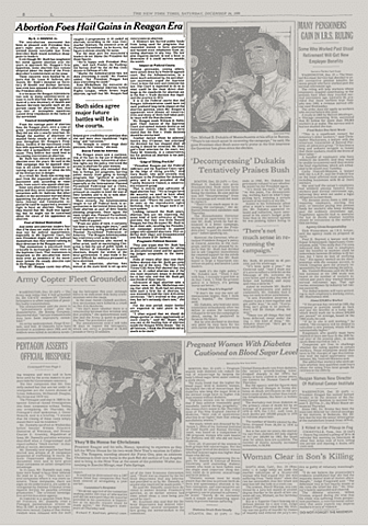 Reagan prohibits abortion assistance