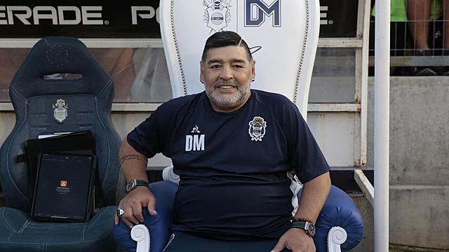 El fallecimiento de Maradona.