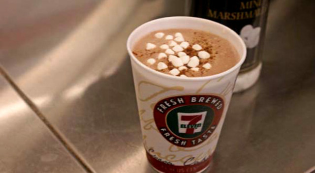 I got burned by hot chocolate