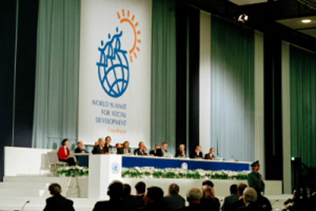Cumbre Mundial sobre Desarrollo Social (WSSD)