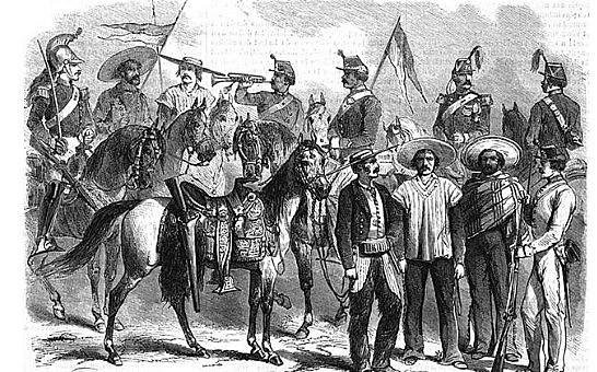 Expedición española a México.