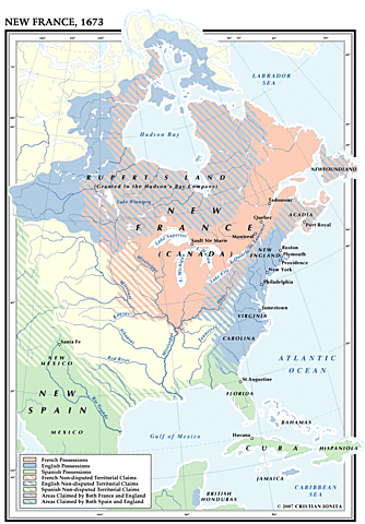 New France was named