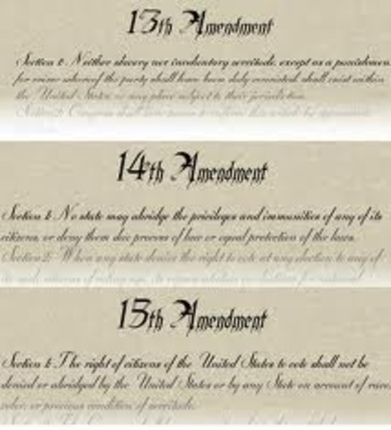 13th,14th,15th Amendments