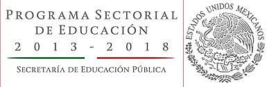 Programa Sectorial de la  Educación  2013-2018