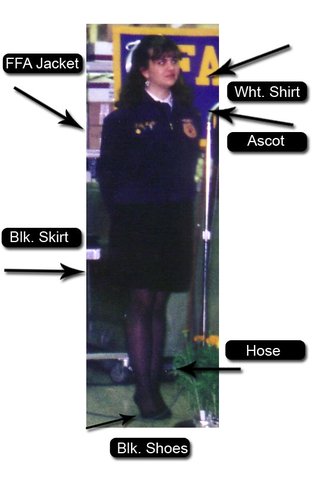 1st Official Dress Adopted