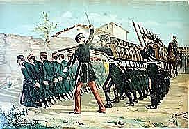 Sublevación del cuartel de San Gil.