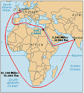 APERTURA CANALE DI SUEZ.