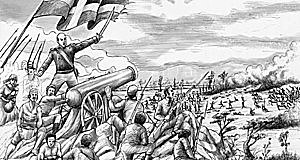 Inicio de la guerra de independencia de Santo Domingo.