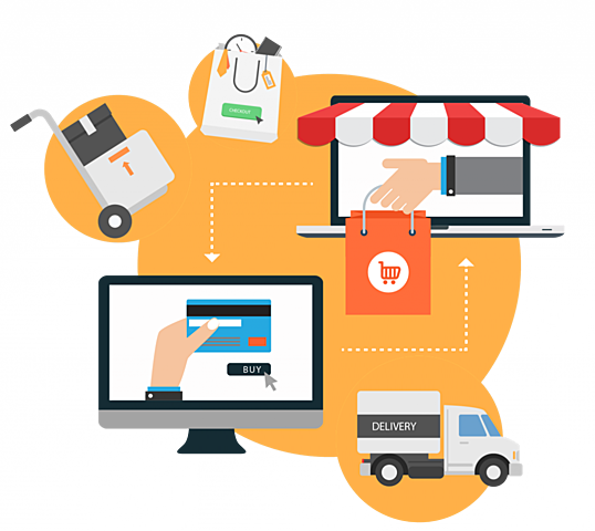 Aparecen los primeros sitios de comercio.