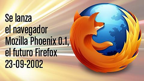 Lanzamiento del navegador web Mozilla Firefox