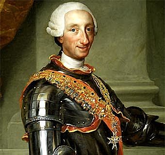 Carlos III Rey de España y Nápoles