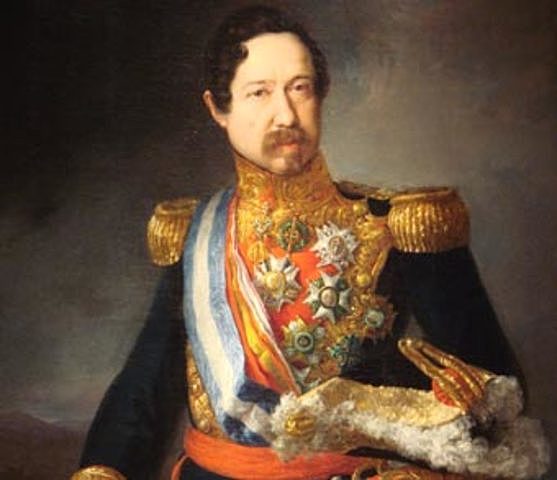 Pronunciamiento de Narváez. Proclamación de Isabel II como reina y fin de la regencia de Espartero.