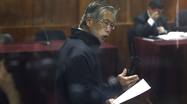 Orden formal de detención a Fujimori