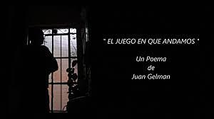 EL JUEGO EN QUE ANDAMOS