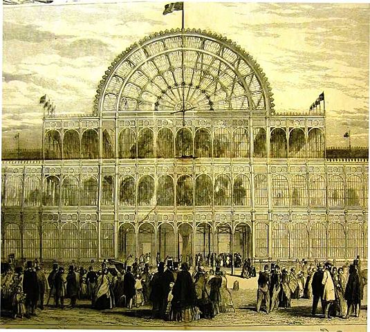 The Great Exhibition opens at the Crystal Palace in Hyde Park, London