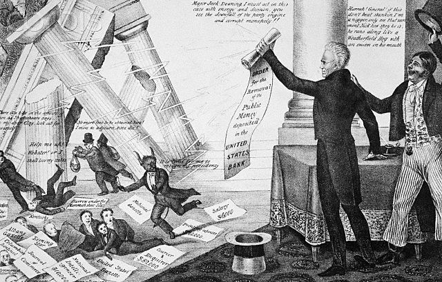 Andrew Jackson vetoes the Maysville Road Bill.