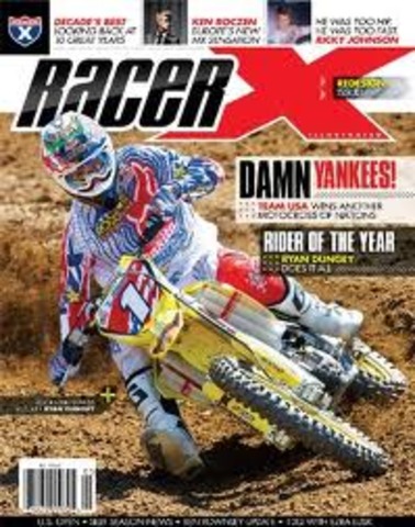 Ryan wins his 2nd Racer X Rider of the year award