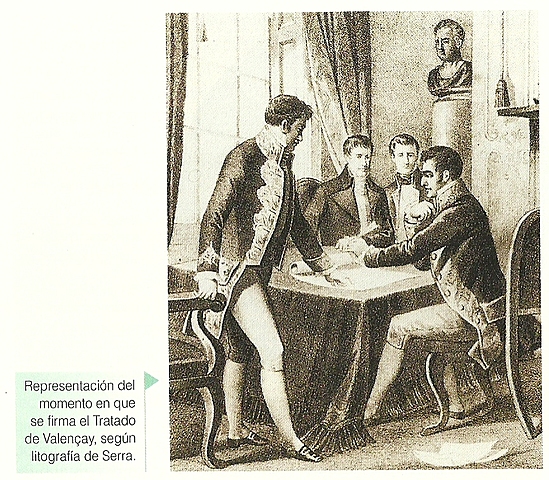 TRATADO DE VALENCAY: FERNANDO VII REY DE ESPAÑA