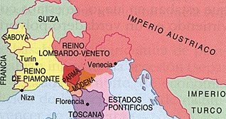 Parma, Modena y Toscana