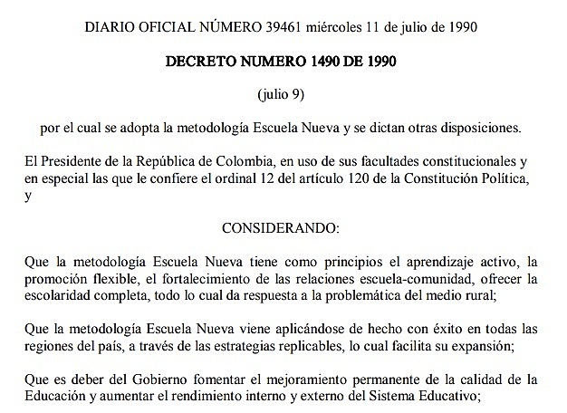 Decreto 1490 de 1990