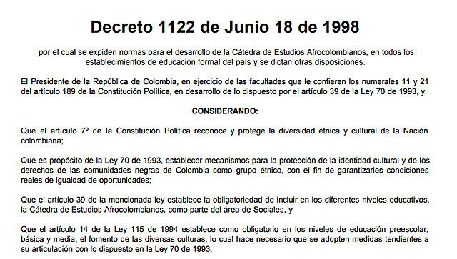 Decreto 1122 de 1998
