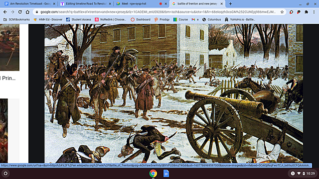 Battles of Trent and New Jersey