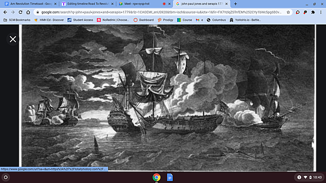 John Paul Jones and Serapis